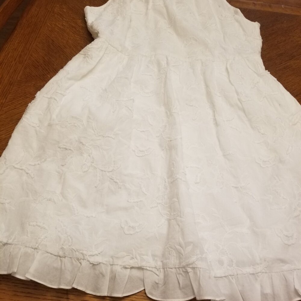 EUC Beautiful Lined Cotton Halter Type Dress